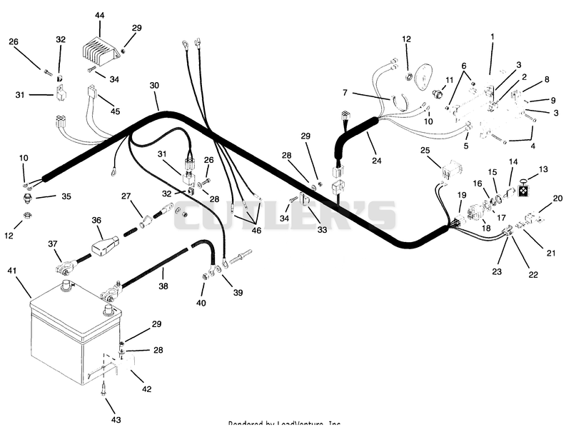 ELECTRICAL SYSTEM - ELECTRIC START - INTERNATIONAL