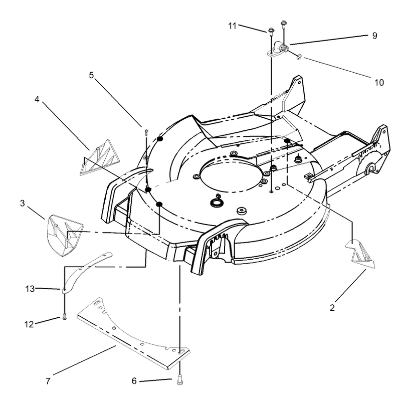 Housing Kicker and Washout Assembly No 105-1309