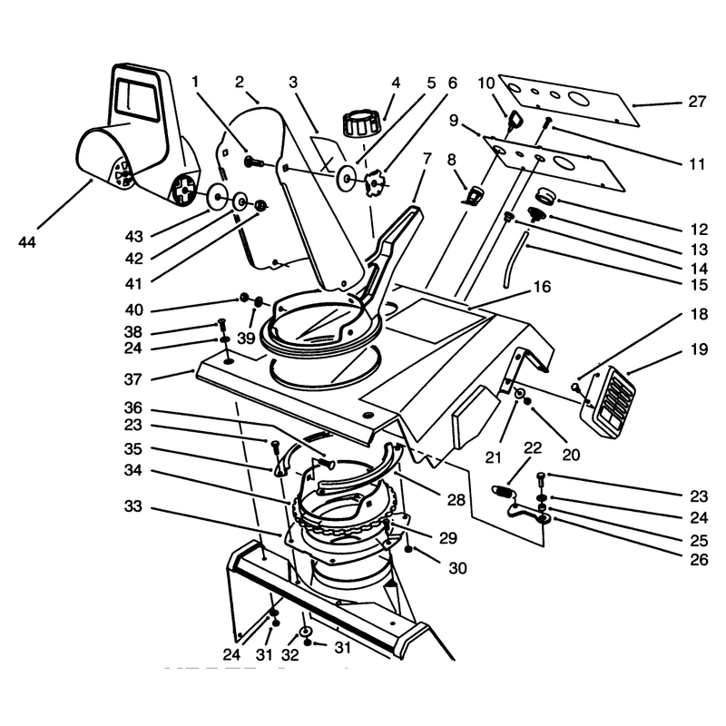 Upper Shroud Assembly