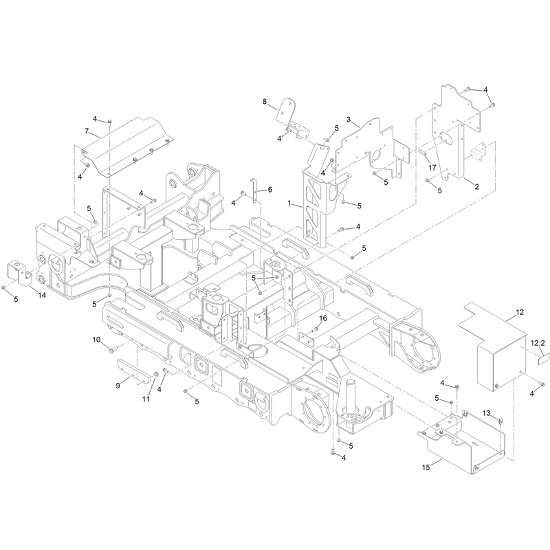 Main Frame Assembly No 131-0128
