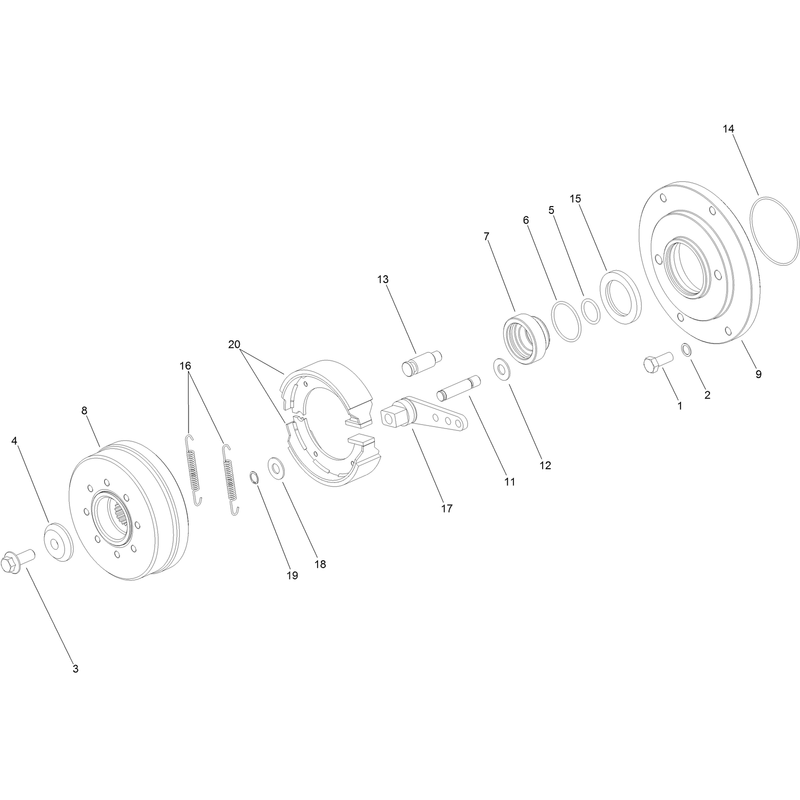 Brake Group Assembly No. 131-6900