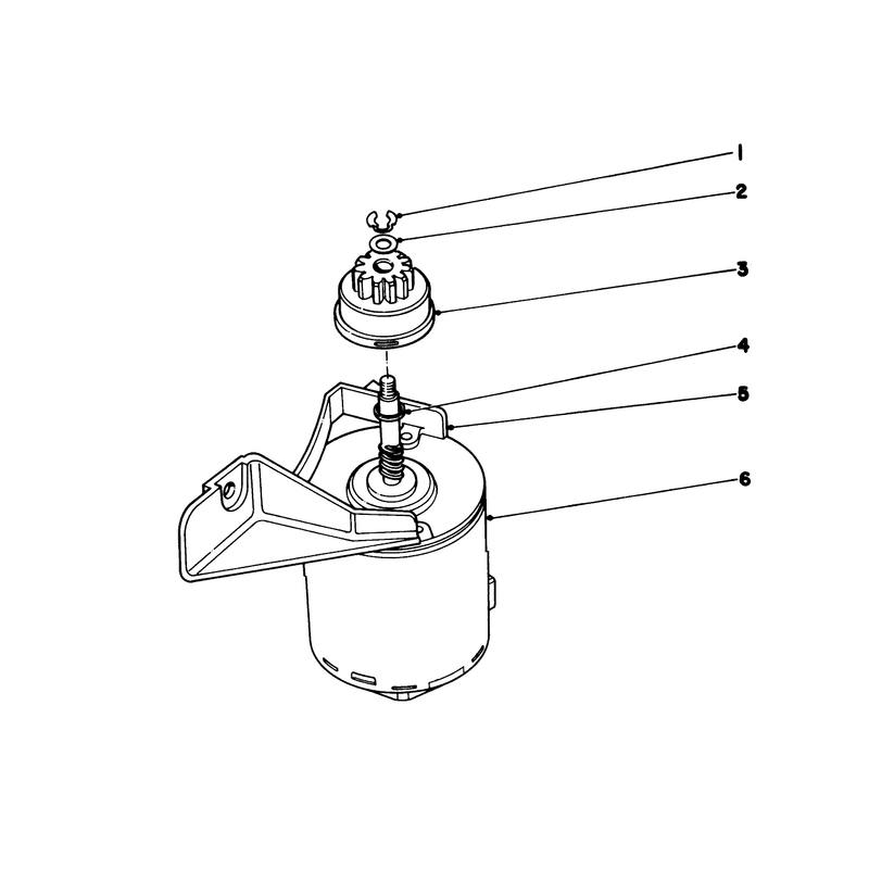 Starter Motor Model No 21711