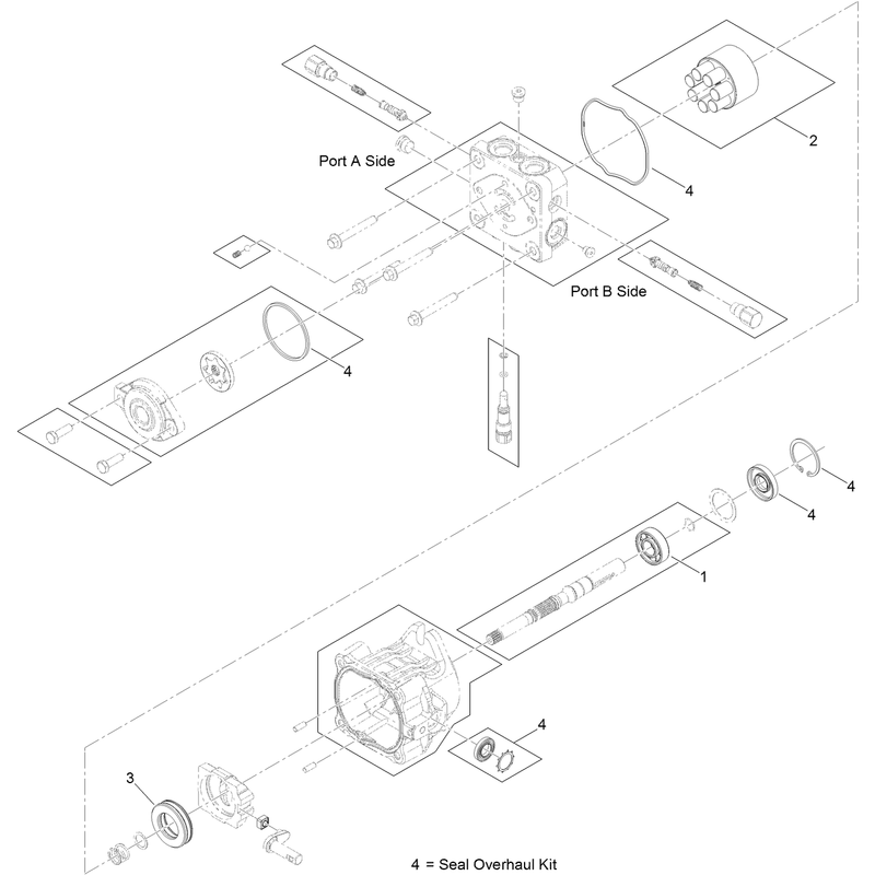 Hydraulic Pump Assembly No. 116-7836