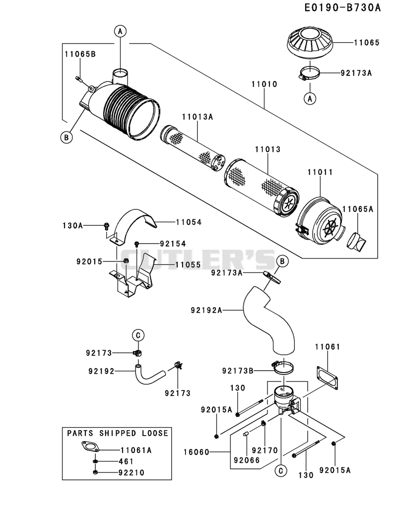AIR-FILTER/MUFFLER