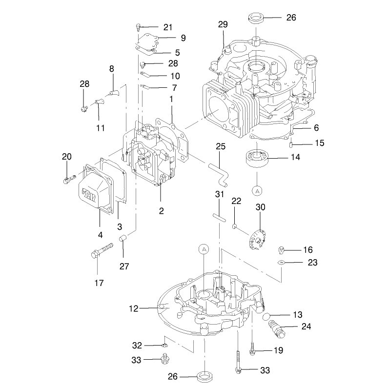 CylinderCrankcase Assembly