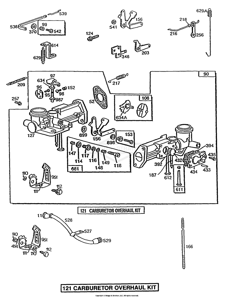 Rotary Choke Carburetor