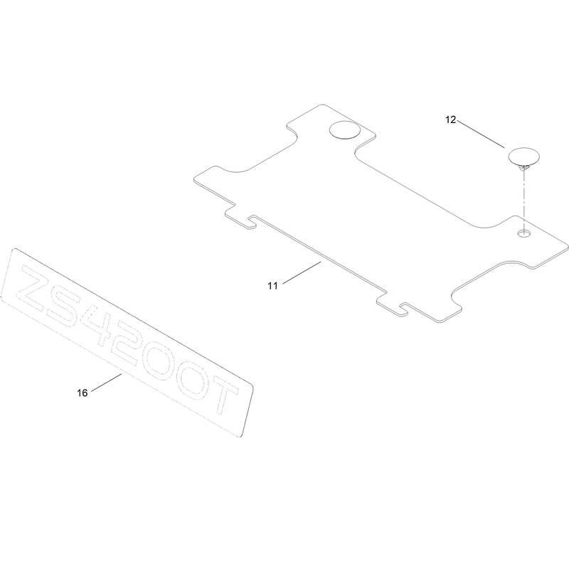 Model Specific Decal Assembly