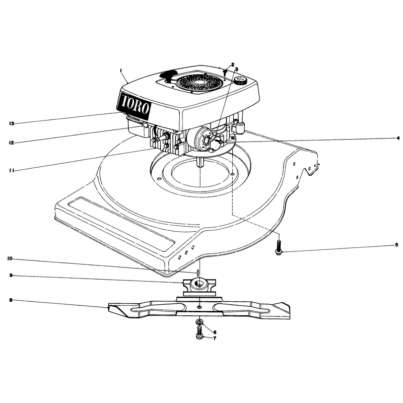 Engine Assembly Model No 16880