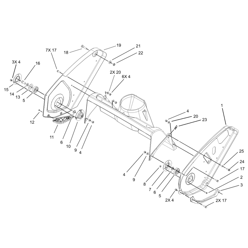 Upper Housing and Side Plate Assembly