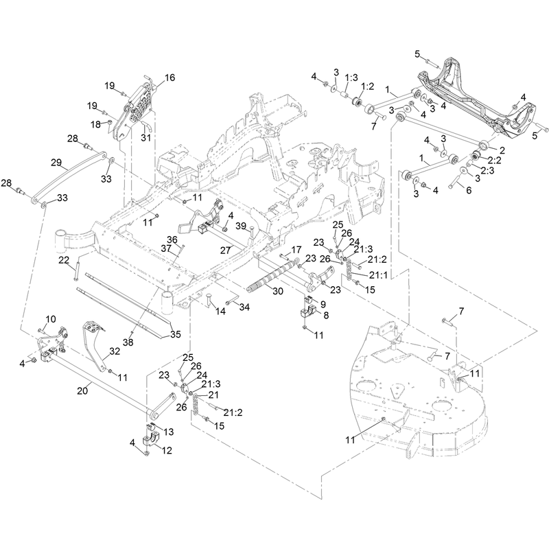 Deck Lift Assembly