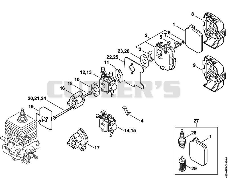 Carburetor, Air filter