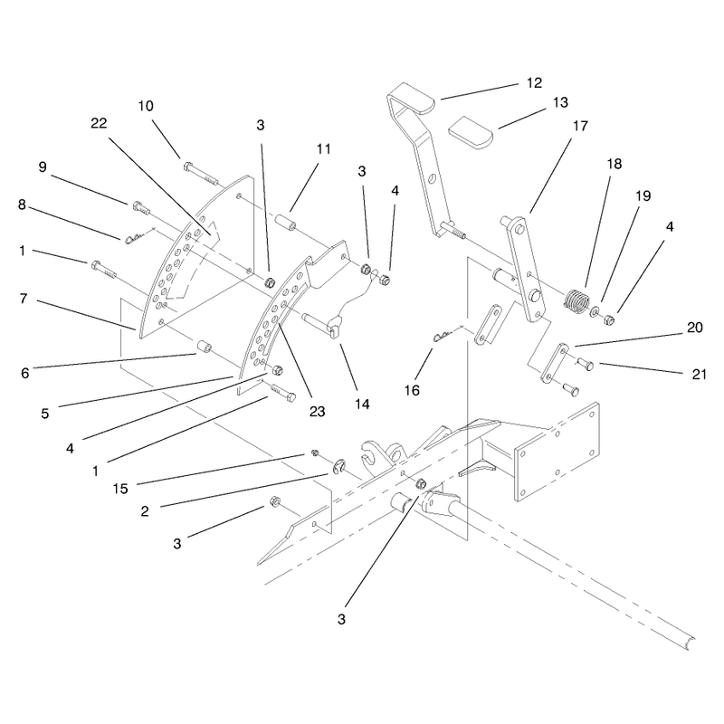 Height of Cut Handle and Plates