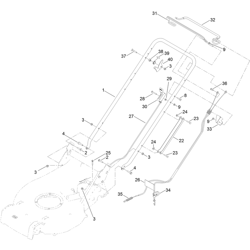 Handle and Control Assembly