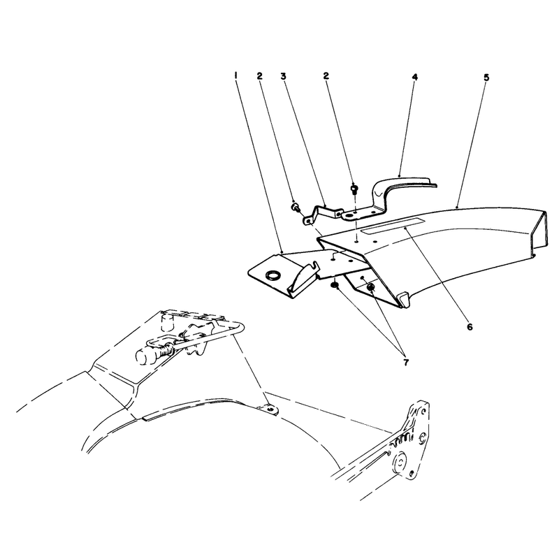 Side Discharge Chute Model No 59108 Optional