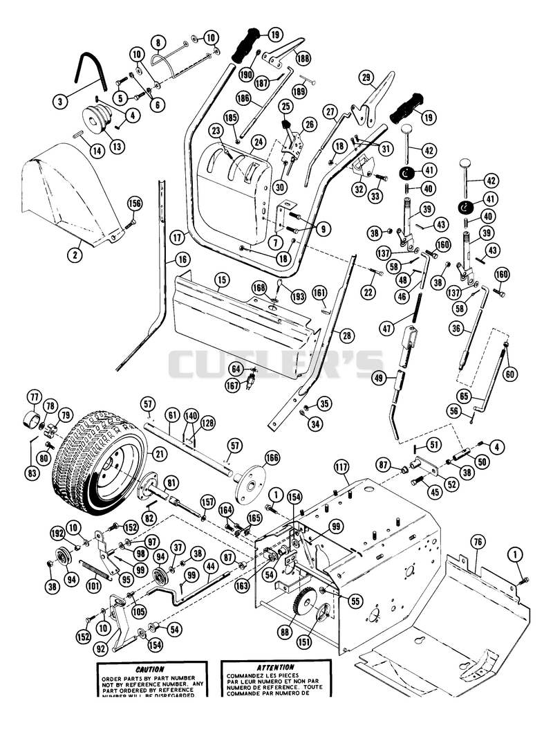 HANDLE AND CONTROLS