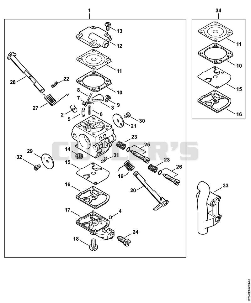 Carburetor C1Q-S32 (20.2003), (41.2006)