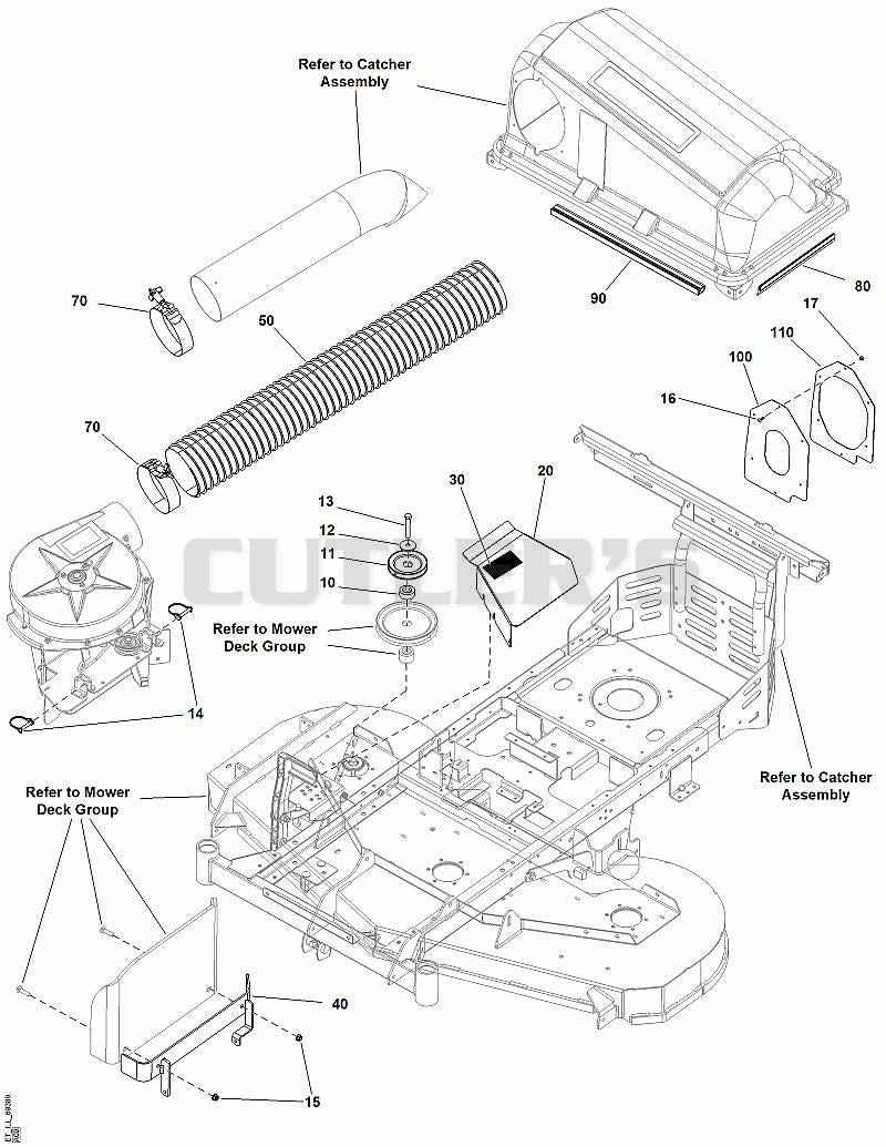 Blower for Grasscatichingsystem (mounting group)