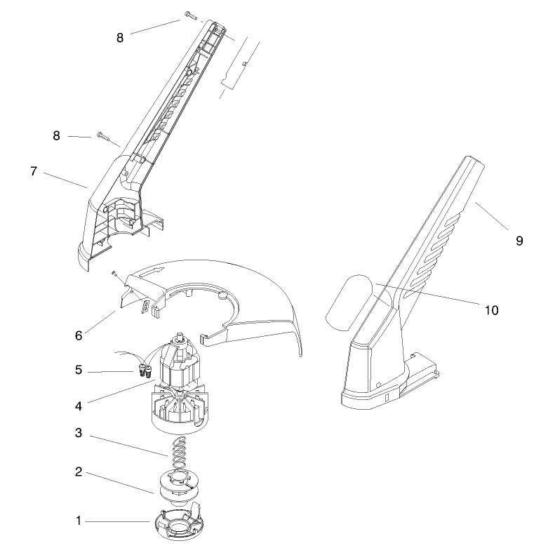 Motor and Housing Assembly