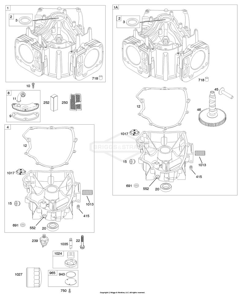 Cylinder, Engine Sump