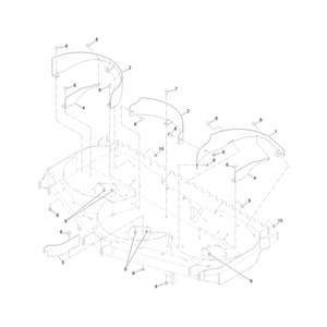 60in or 152cm Recycler Kit Assembly No 161-9805