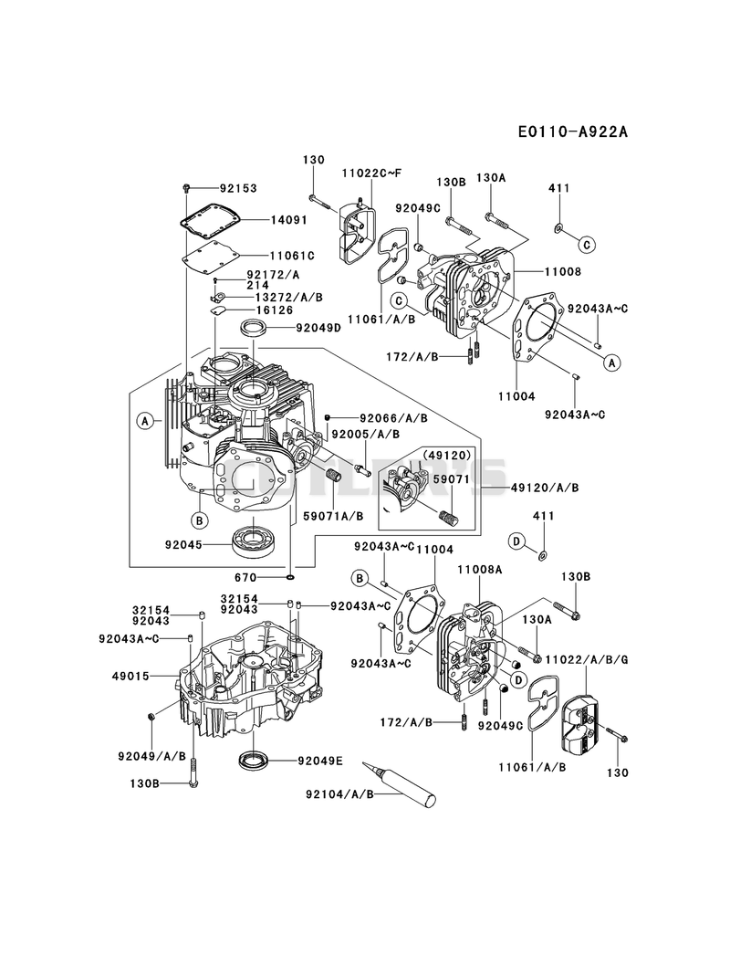 CYLINDER/CRANKCASE