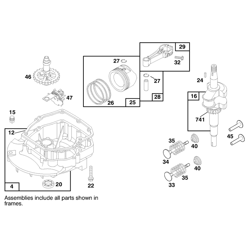 Engine Briggs and Stratton Model 12h802-1758-A1