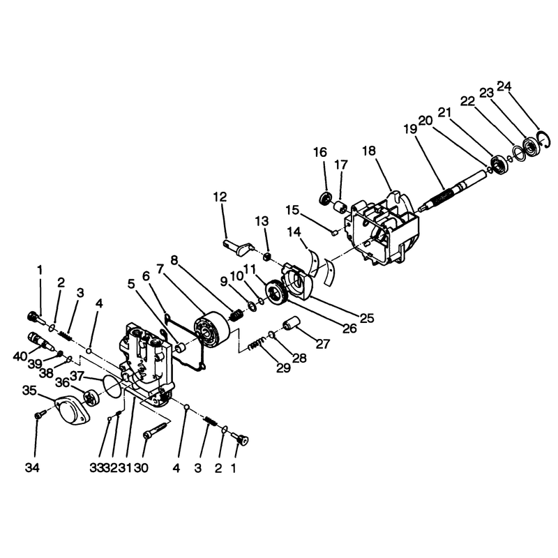 Hydraulic Pump Assembly No 82-8220