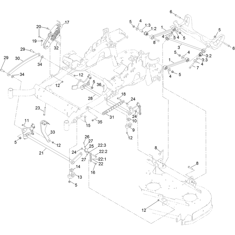Deck Lift Assembly