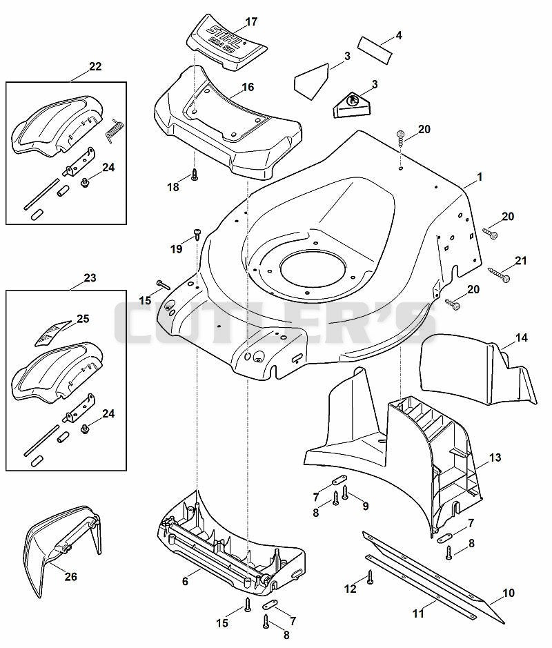 Mower housing