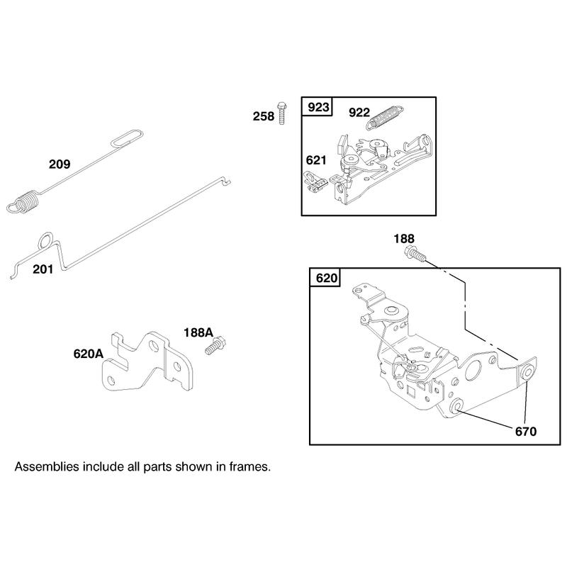 Engine Briggs and Stratton Model 127802-1761-E1