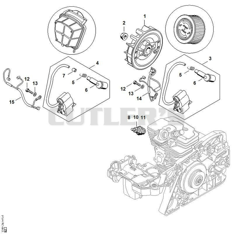 Ignition system, Wiring harness