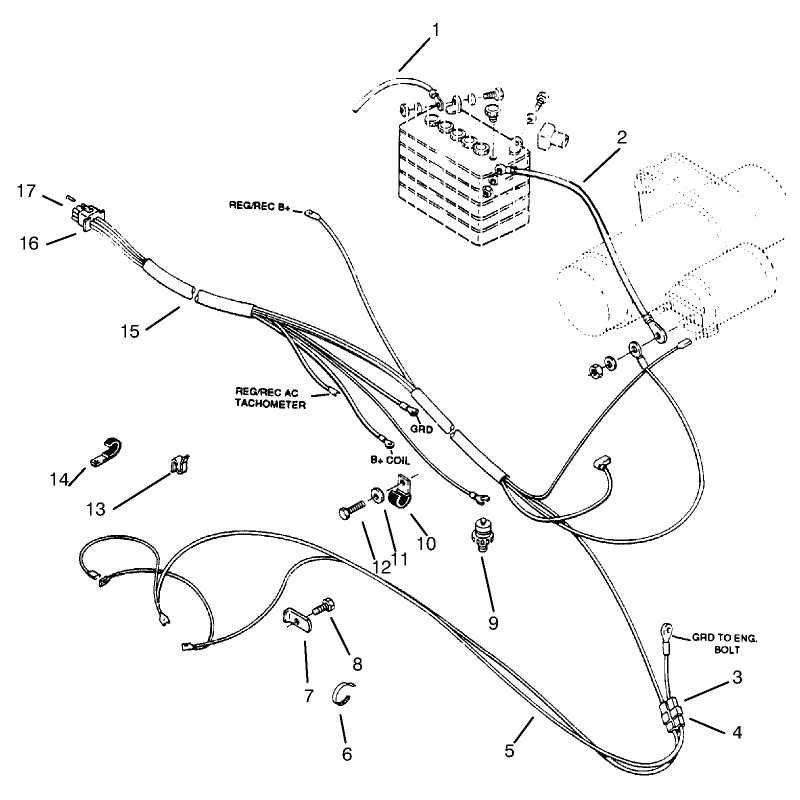 Engine Wire Harness