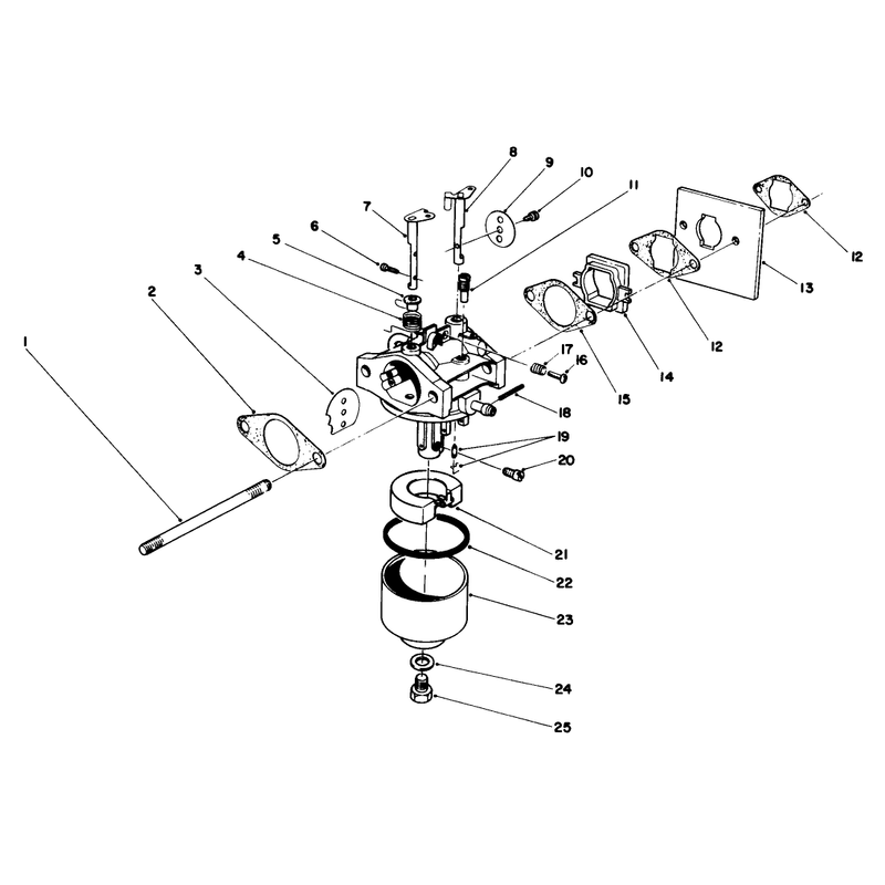Engine Assembly Model No 47ph7 Continued