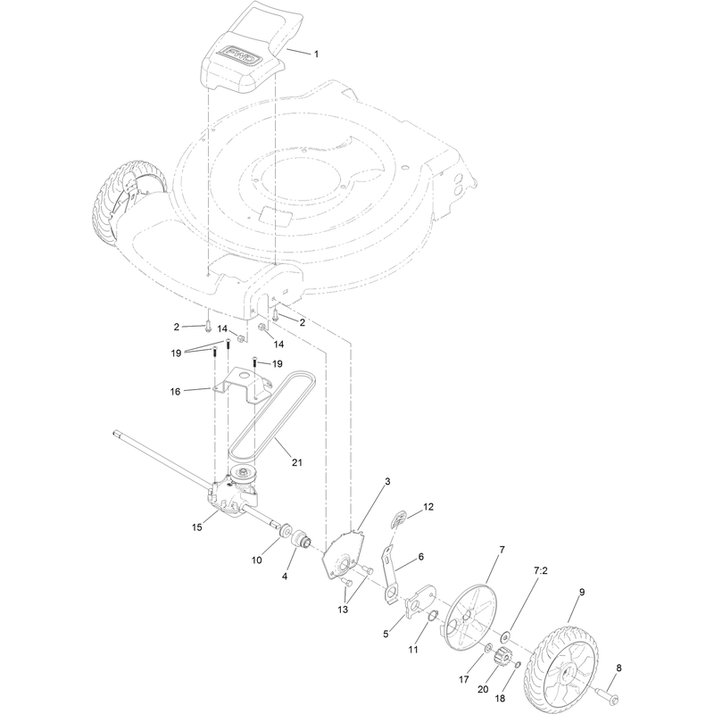 Transmission and Front Wheel Drive Assembly