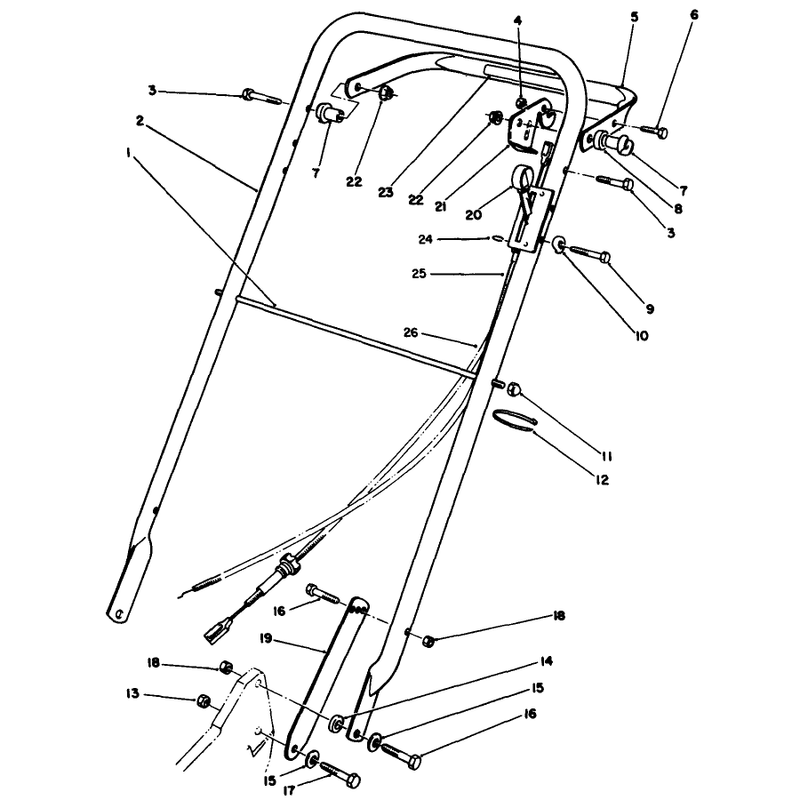 Handle Assembly Model 22035