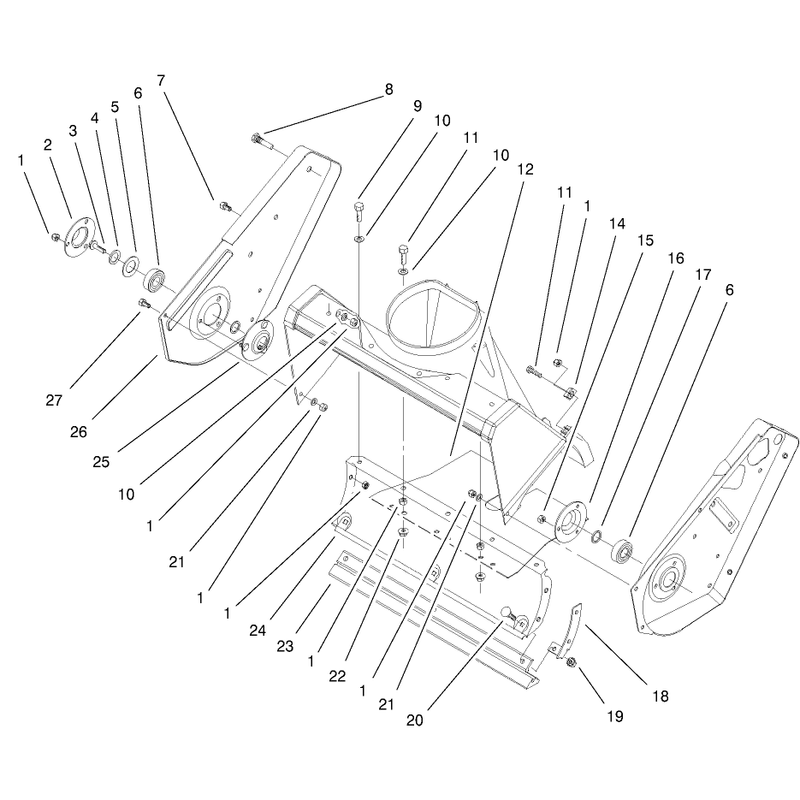 Housing and Side Plate Assembly