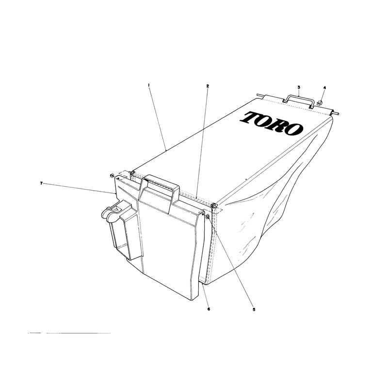 Grass Bag Assembly No 8-0669