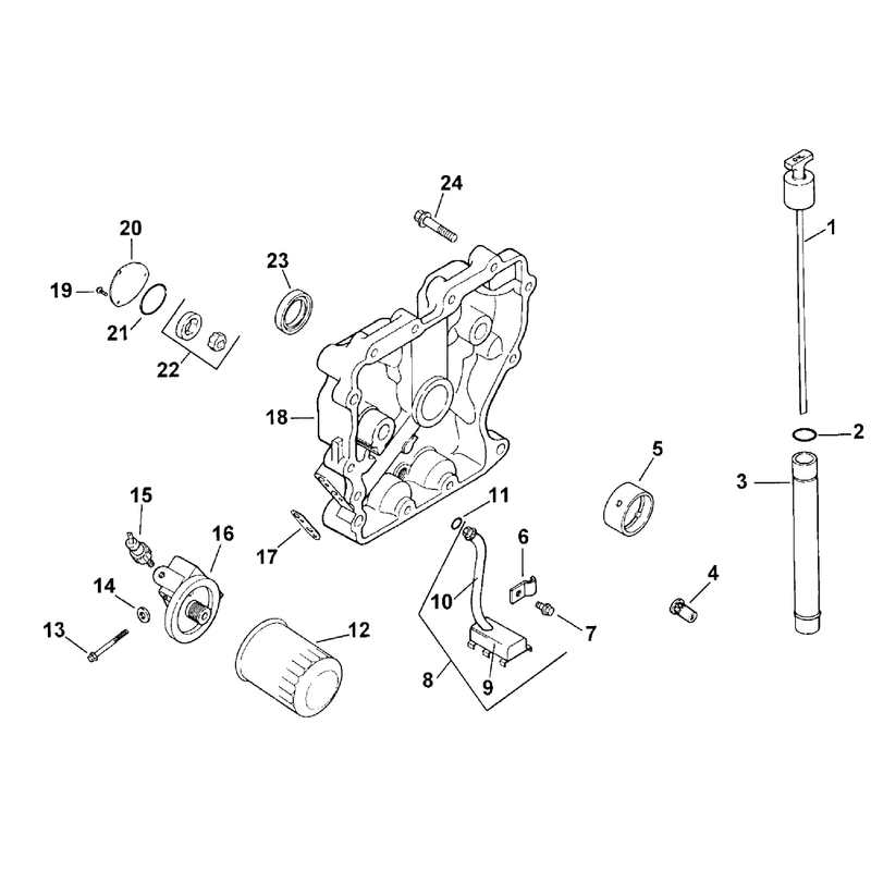 Oil Panlubrication Model 73449 Only