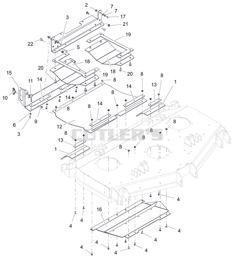 Discharge Chute - 52" - RD