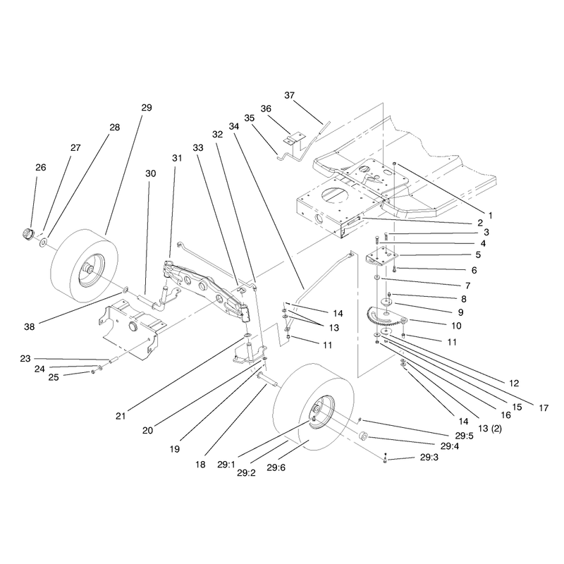 Front Axle Assembly