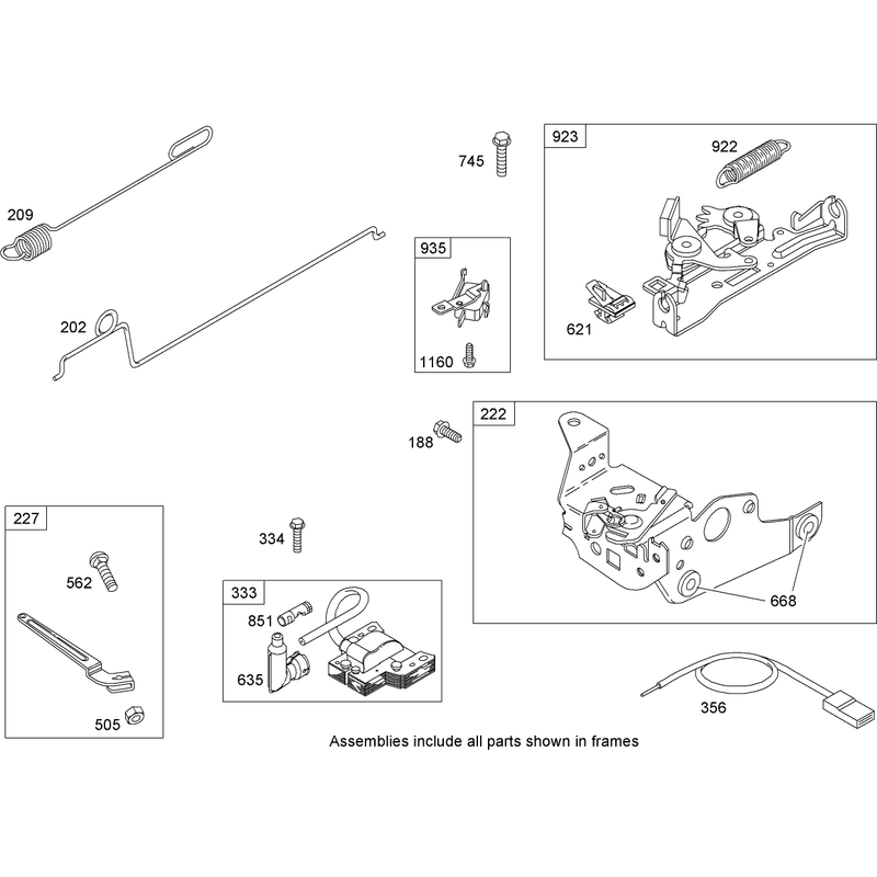 Governor Assembly Briggs and Stratton 126T05-1840-B1