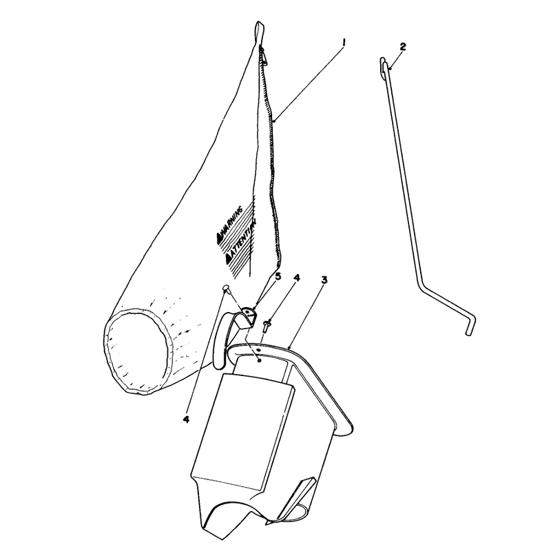 Bagging Kit No 36-8380 Optional