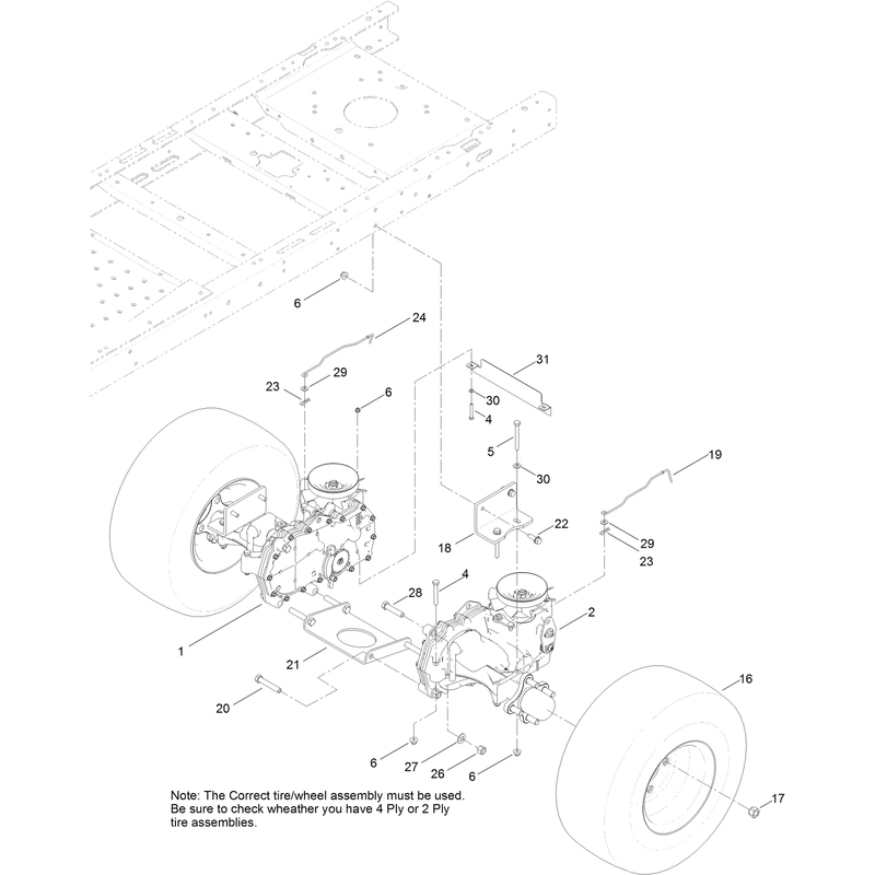 Hydro Transaxle Assembly