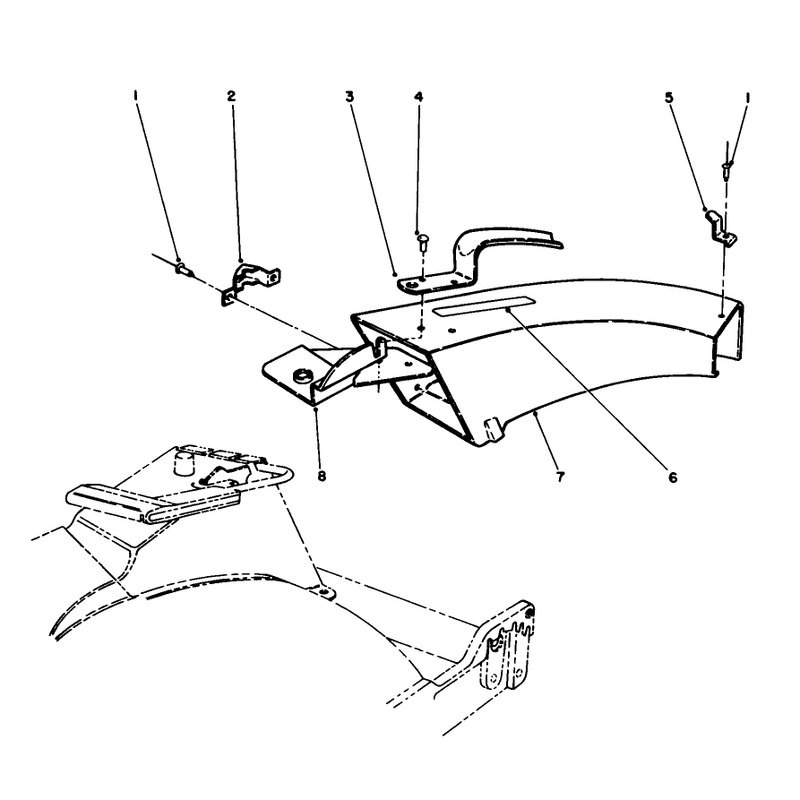 Side Discharge Chute Model No 59110 Optional