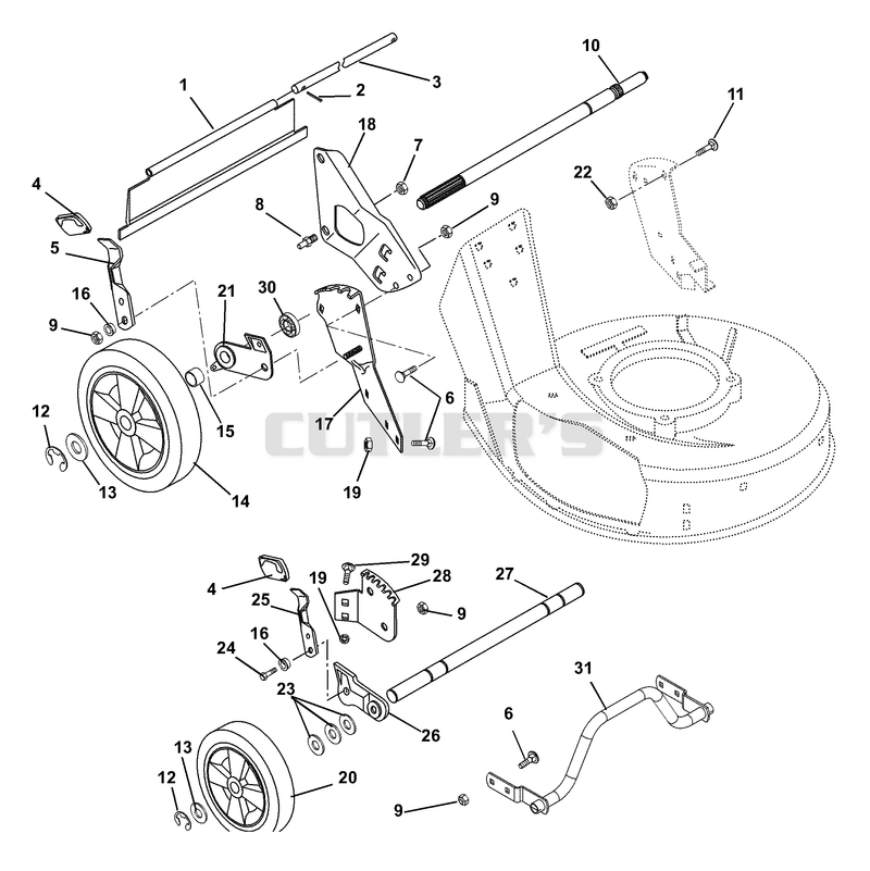 Wheels And Adjusters