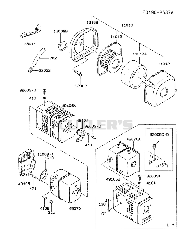 AIR-FILTER/MUFFLER