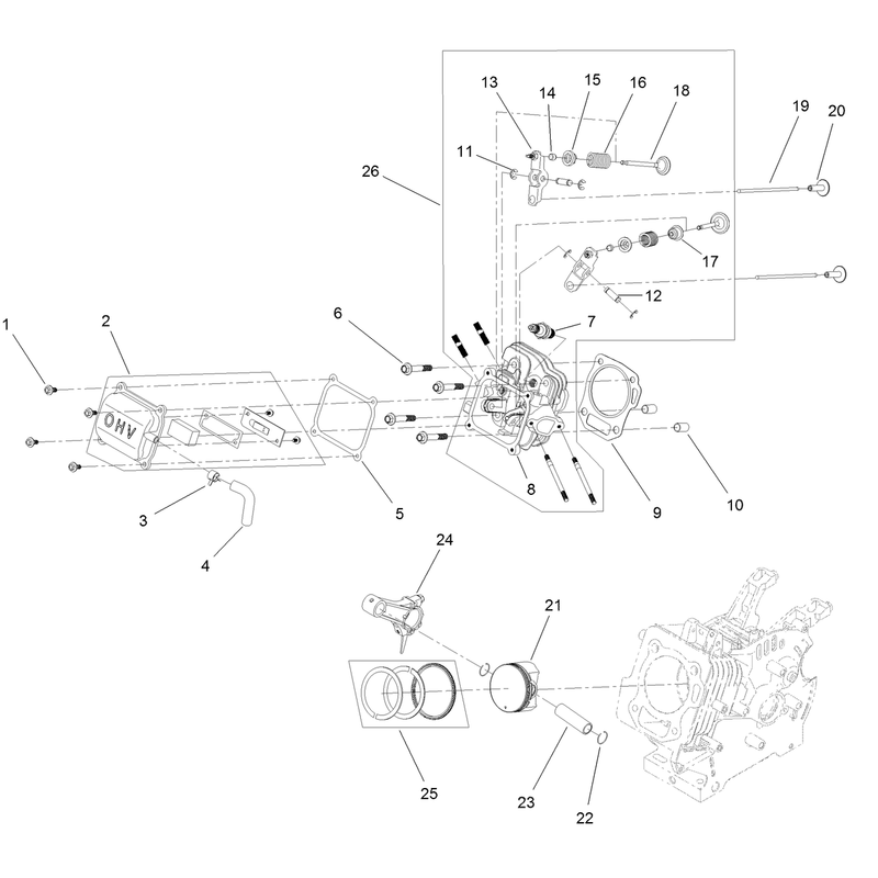 Piston and Head Assembly