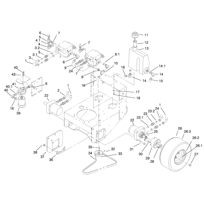 Hydraulic and Drive System