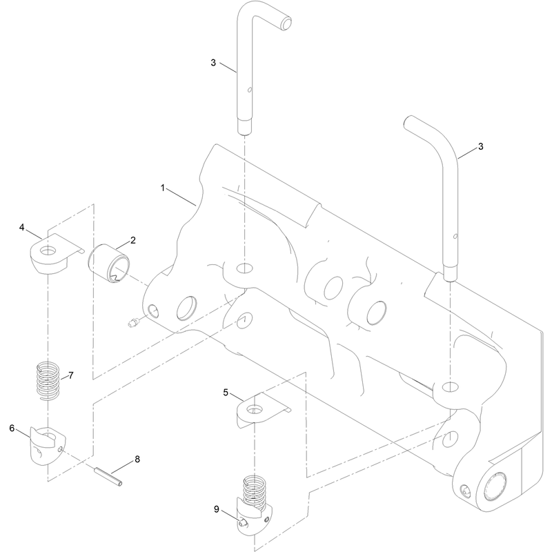 Attachment Plate Assembly No 140-6017