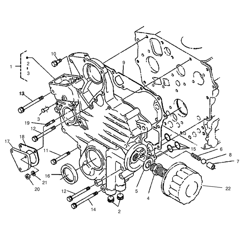Gear Case Assembly